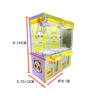 Jeux d'arcade à pièces Claw Crane Game Machine STAR TIDE PLAY poupées en peluche prix jeux machine