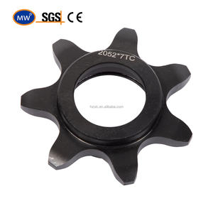 औद्योगिक मानक कार्बन स्टेनलेस स्टील सिंप्लेक्स डुप्लेक्स प्लेट व्हील कन्वेयर रोलर चेन और पावर ट्रांसमिशन के लिए स्प्रोकेट - Product Image 4