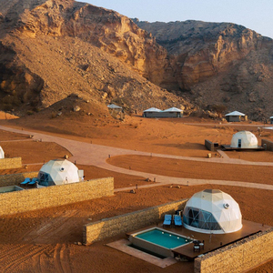 Tenda a Cupola Geodetica da 6m di Diametro per Hotel all'Aperto, Casa Glamping con Copertura in PVC per Campeggio - Product Image 6