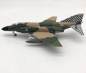 Modèle ZF 1:100 Avion de chasse supersonique américain F-4C Phantom II en alliage de simulation, modèle fini F4C, véhicules jouets en métal moulé sous pression - Product Image 6