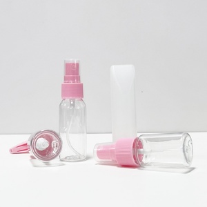 Ensemble de flacons de voyage miniatures pour emballages cosmétiques, ensemble de contenants cosmétiques en plastique pour voyage, kit de voyage en flacons en plastique - Product Image 4
