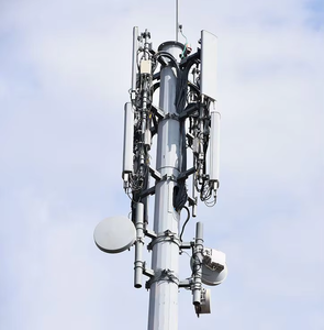 Torre di Comunicazione Monopolo per Internet <span class=keywords><strong>Mobile</strong></span> 4G 5G, Torre per Antenna a Microonde per Siti di Telecomunicazioni Cellulari, in Acciaio 10-60m, Durata 50 Anni - Product Image 3