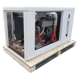 เครื่องกำเนิดไฟฟ้าดีเซลทางทะเล 5KW 60Hz <span class=keywords><strong>เฟส</strong></span>เดียว 220V สตาร์ทอัตโนมัติ ควบคุมระยะไกล แบบพกพา สำหรับใช้กับเรือ เครื่องยนต์ 4BTA3.9-GM47 ระบายความร้อนด้วยน้ำทะเล - Product Image 1