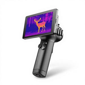 Cámara de imagen térmica de mano Patrol de 200m IP67 WiFi todo en uno 5 pulgadas cámara termográfica 1x-8x aumento 458M detección - Product Image 1