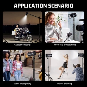 Zsyb cri97 cầm tay di động <span class=keywords><strong>Youtube</strong></span> tiktok 100Watt nhiếp ảnh chuyên nghiệp Led Studio <span class=keywords><strong>video</strong></span> ánh sáng chụp ảnh - Product Image 4