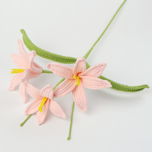 Tay-Móc hành tây sen nhân tạo trang trí nhà nhân tạo len hoa Bó hoa collocation - Product Image 5