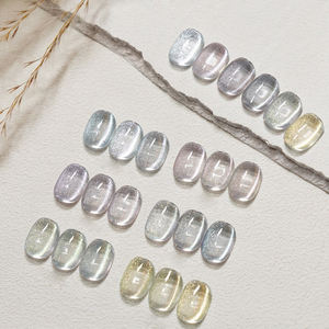 AILANUO - Esmalte de Uñas en Gel con Efecto Ojo de Gato Metálico de 5 Colores, Brillo, Serie Ojo de Gato, ODM/OEM, Marca Privada, Proveedor de Uñas Personalizadas - Product Image 2