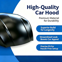 Couvercle de moteur en acier sur mesure bien conçu, pièce de rechange automobile extérieure durable et fiable pour Chevrolet Spark 2016