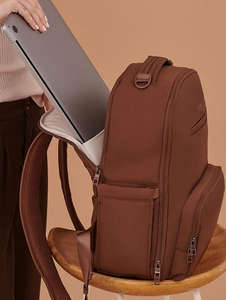 <span class=keywords><strong>Sac</strong></span> à dos matelassé léger et fonctionnel pour voyage, <span class=keywords><strong>sac</strong></span> à <span class=keywords><strong>langer</strong></span> avec matelas à <span class=keywords><strong>langer</strong></span> et poche pour lingettes, sacs de maman moelleux - Product Image 6