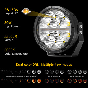 Luces Todoterreno KC de 40 Pulgadas, 32 Pulgadas, 52 Pulgadas, 4x4, Gravity 12V 24V, Barras de Luz LED de 42 Pulgadas para Wrangler - Product Image 2