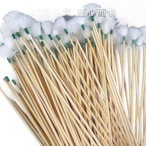 Outil de nettoyage d'oreilles en plumes d'oie, beige, léger, manuel, bâtonnet pour enlever le cérumen - Product Image 5