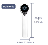 Appareil de physiothérapie laser froid LLLT 808 nm, instrument portatif pour soulager la douleur au genou chez les animaux, certifié CE