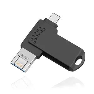 USB Drive Pen Drive, stik memori USB Flash Drive 3.0 Logo kustom bahan 8GB 16GB 32GB 2tb 128gb Input Usb TW