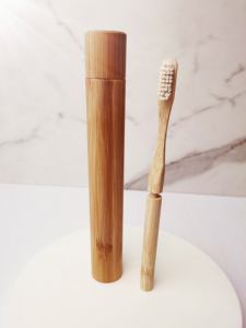 <span class=keywords><strong>Brosse</strong></span> à dents en bambou biodégradable avec tête remplaçable, <span class=keywords><strong>brosse</strong></span> à dents en bambou au charbon de bois avec tête interchangeable - Product Image 3