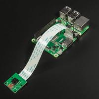 Modul Kamera Raspberry Pi 5 Megapiksel, Sensor 1080P OV5647 dengan Kabel Pita 15 Pin 6 Inci untuk Model A/B/B +, Pi 2, 3, 3B + PI4