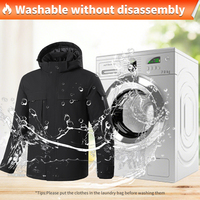 Veste de travail chauffante pour hommes et femmes, manteau chauffant rechargeable pour l'hiver, la moto, la chasse, le ski et le cyclisme