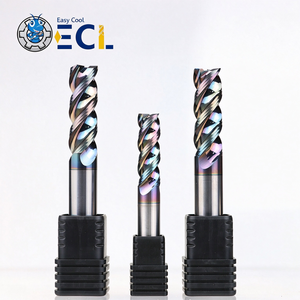 Fraise à queue en carbure à 2 dents, revêtement AlTiN, hélice à 35 degrés, pour CNC, Easy Cool - Product Image 3