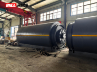 Ligne de production d'huile combustible à haut rendement pour usine de pyrolyse de pneus usagés utilisant la technologie de pyrolyse la plus récente