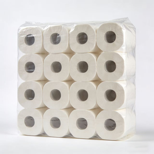 Confezione da 16 Rotoli di <span class=keywords><strong>Carta</strong></span> <span class=keywords><strong>Igienica</strong></span> Ecologica in Bambù a 3 Veli, Morbida e Usa e Getta - Product Image 4