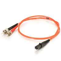 Cordon de raccordement multimode MTRJ (femelle)-SC LC ST Duplex 62.5/125um OM1 de 10 mètres