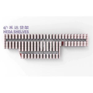 המכירה הטובה ביותר חנות ריסוק מערכת אחסון מחסן מתלה קומה שנייה מזנין פלדה כבד - Product Image 3