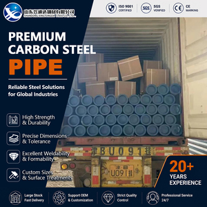 Tubería de Acero al Carbono con Recubrimiento 3PE S235JR S355JR de 168.3mm 10mm Sch80, Tubería de Precisión ASTM A106 para Tuberías Industriales - Product Image 1