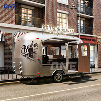 Nouveau camion de restauration rapide mobile salon de coiffure remorque boulangerie chariot à crème glacée bar de détail pour Hotdogs Restaurant Industries Application