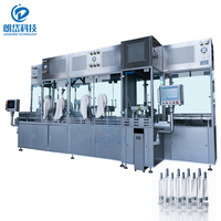 Ligne de production de seringues préremplies en plastique verre cosmétique médical électrique automatique Machine de remplissage par injection de cartouche pour gel