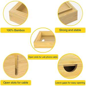 ออแกไนเซอร์สาย<span class=keywords><strong>ไฟ</strong></span>ไม้ไผ่ซ่อนแถบไฟและ<span class=keywords><strong>สาย</strong></span><span class=keywords><strong>ไฟ</strong></span>หลวมจากทีวีโต๊ะคอมพิวเตอร์กล่องการจัดการ<span class=keywords><strong>สาย</strong></span><span class=keywords><strong>ไฟ</strong></span>กระชากไม้ - Product Image 5