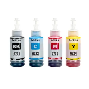 Tinta isi ulang botol 70ml tinta Premium-jet tinta curah untuk Epson L360 L310 L1300 L551