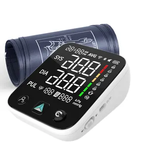 Electronic Digitale Oberarm-Blutdruckmessgerate Blood Pressure Monitor Cuff Tensiometros De Brazo Electrconic BP Monitor