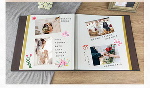 Álbum de fotos autoadhesivo hecho a medida, álbum de recortes magnético para regalos de cumpleaños y San Valentín, recuerdo, venta al por mayor - Product Image 5