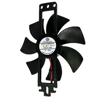 12025 sans cadre DC 12V 120x25mm ventilateur de refroidissement sans brosse OEM ODM personnalisable à faible bruit haut débit d'air pour un usage industriel