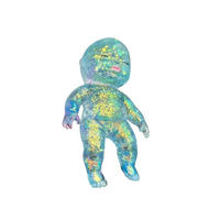 Figurine anti-stress scintillante pour bébé en TPR à rebond lent avec maltose de haute qualité pour le soulagement du stress, boîte mystère