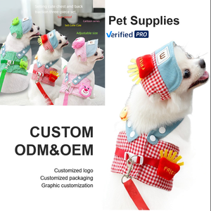 ペットハーネスセットトラクションロープ外出服ペットハーネス,春夏カスタマイズ - Product Image 6
