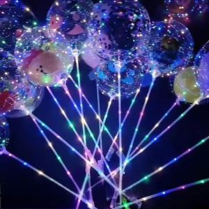 Bâtons porte-ballons blancs de 40 cm et 70 cm avec coupelle, accessoires de décoration pour ballons gonflables de mariage et d'anniversaire - Product Image 5
