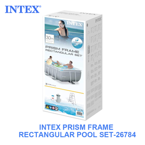 Piscine hors sol rectangulaire à cadre <span class=keywords><strong>Prism</strong></span> <span class=keywords><strong>Intex</strong></span> 26790 d'origine, 4 m x 2 m x 1,22 m - Product Image 6