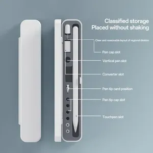 Bền chống sốc chống mất máy tính bảng Phụ kiện phổ bảo vệ lưu trữ trường hợp cho bút chì thế hệ 1/2 Tương thích <span class=keywords><strong>iPad</strong></span> - Product Image 6