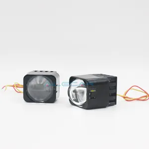 AILECAR High Beam LED lente módulo Projetor para carros 6000K 25W módulo do farol do carro