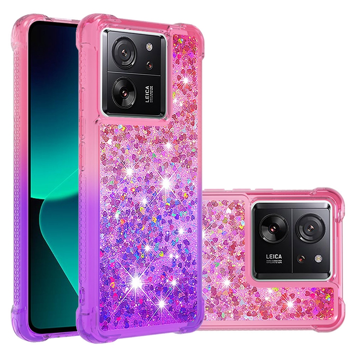 QIWEIQING Glitter Cover per Xiaomi Mi 12T, Crystal Glitter TPU