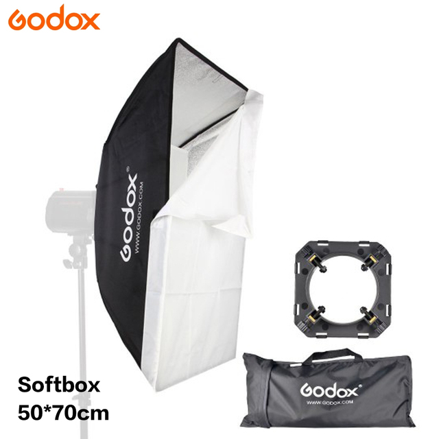 Softbox 50*70cm Square Softbox Digital Mount Softbox Reflector For Mini Studio Flash Speedlite Video Portrait Photography