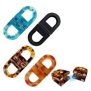 Pinces à cheveux et barrettes magnétiques à forte adhérence, emballage plastique personnalisé, 2-en-1, antidérapantes, pour femmes et filles - Product Image 1