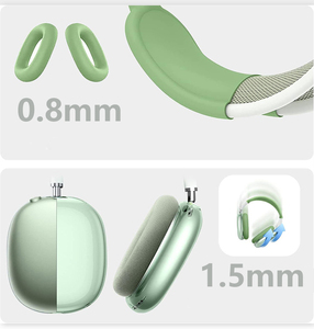 Fundas <span class=keywords><strong>de</strong></span> Silicona para Auriculares con Cubiertas <span class=keywords><strong>de</strong></span> TPU para las Orejeras, Kit <span class=keywords><strong>de</strong></span> Protección 3 en 1 para <span class=keywords><strong>Airpods</strong></span> Max 1/2 - Product Image 3