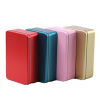 Personnalisé En Gros 180x110x55mm Grande Boîte En Fer Blanc pour Gâteau Au Chocolat Biscuit Emballage Cadeau