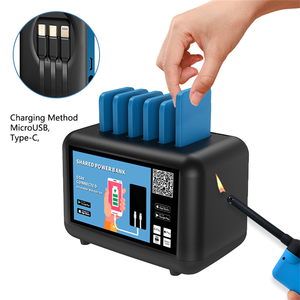 6 emplacements <span class=keywords><strong>carte</strong></span> de crédit pour payer avec <span class=keywords><strong>terminal</strong></span> de point de vente banque d'alimentation partagée para restaurantes power bank louer station de <span class=keywords><strong>location</strong></span> avec logiciel - Product Image 3