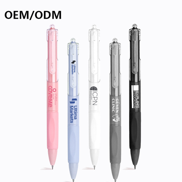 Deya K38-N Custom Logo High-Appearance Student Stationery 0.5mm Writing Width Plastic Gel Pen Black Ink Non-Erasable Office