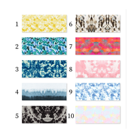 Hijabs en modal et viscose imprimés à l'aquarelle de qualité supérieure en gros pour les femmes malaisiennes, respirants et doux, sensation lisse
