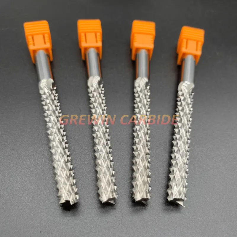 Carbide End Mill Frezen Boor Pvc Pcb Cutter Bits Maïs Tanden Cnc Frezen