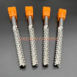 Karbür uç frezesi matkap PVC PCB kesici uçları mısır dişleri CNC freze uçları