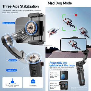 เครื่องกันสั่นวงแหวน AI อัจฉริยะพร้อมระบบติดตามใบหน้าระบบควบคุมท่าทางแบบสามแกนป้องกันการสั่นสำหรับโทรศัพท์มือถือ - Product Image 3